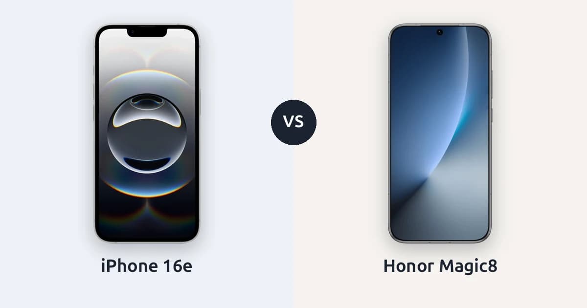 iPhone 16e ile Honor Magic8: benzer fiyat, çok farklı donanım