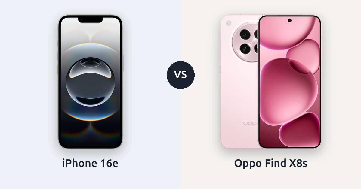 iPhone 16e ve Oppo Find X8s: kompakt telefonda iki farklı yaklaşım