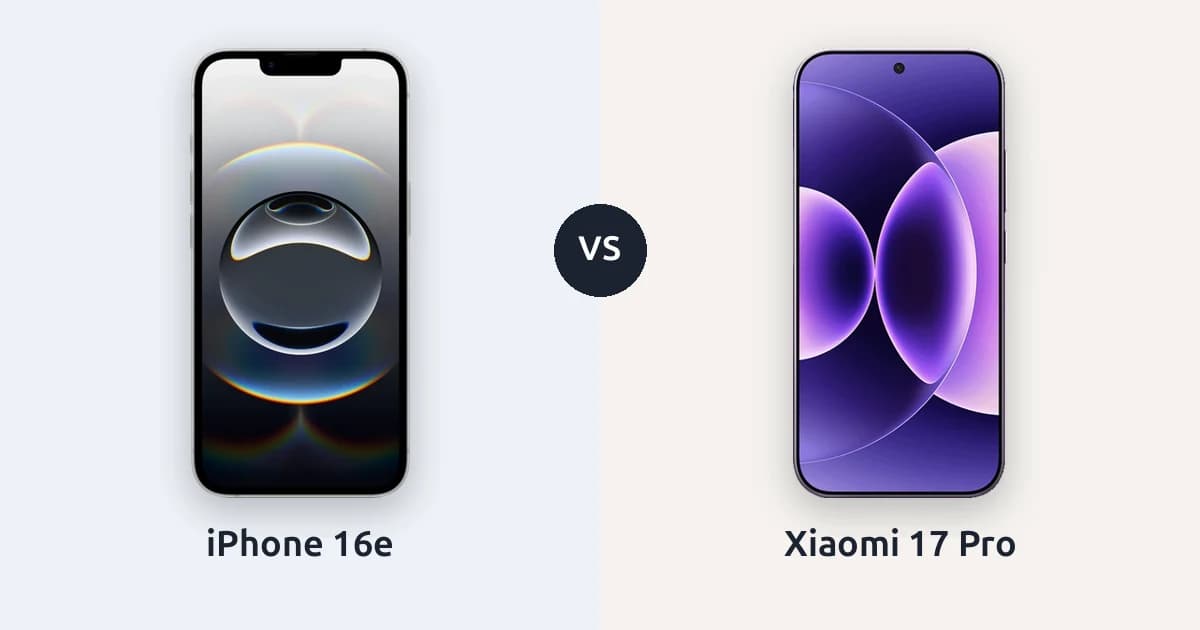 iPhone 16e ile Xiaomi 17 Pro: aynı boyda, farklı dünyalardan iki telefon
