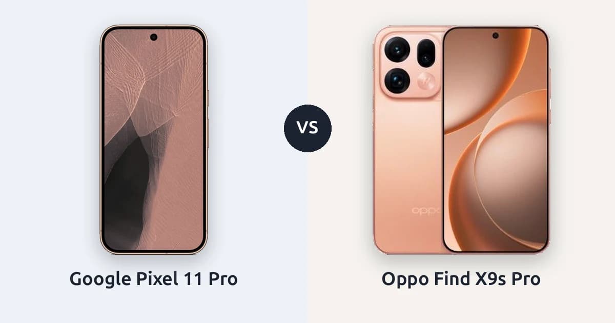 Pixel 11 Pro ve Oppo Find X9s Pro: aynı boyda iki farklı kamera yaklaşımı