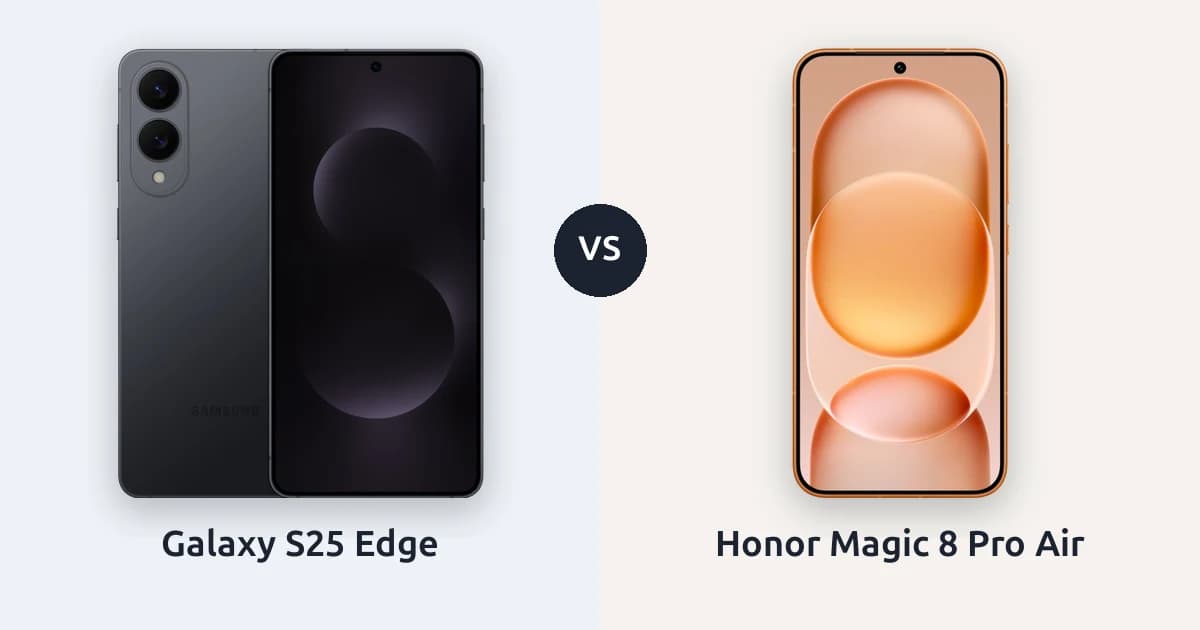Galaxy S25 Edge ve Honor Magic 8 Pro Air: ince telefonun ikinci turu