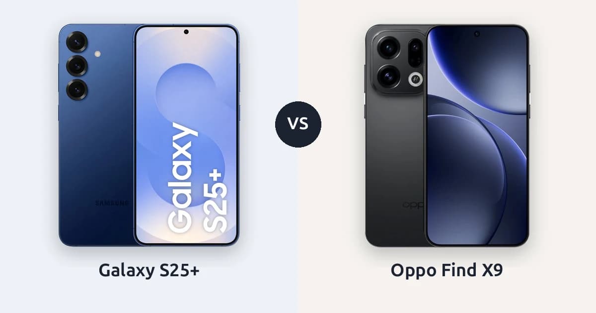 Galaxy S25+ mı, Oppo Find X9 mu? Geçen yılın iki büyük ekranlı modeli