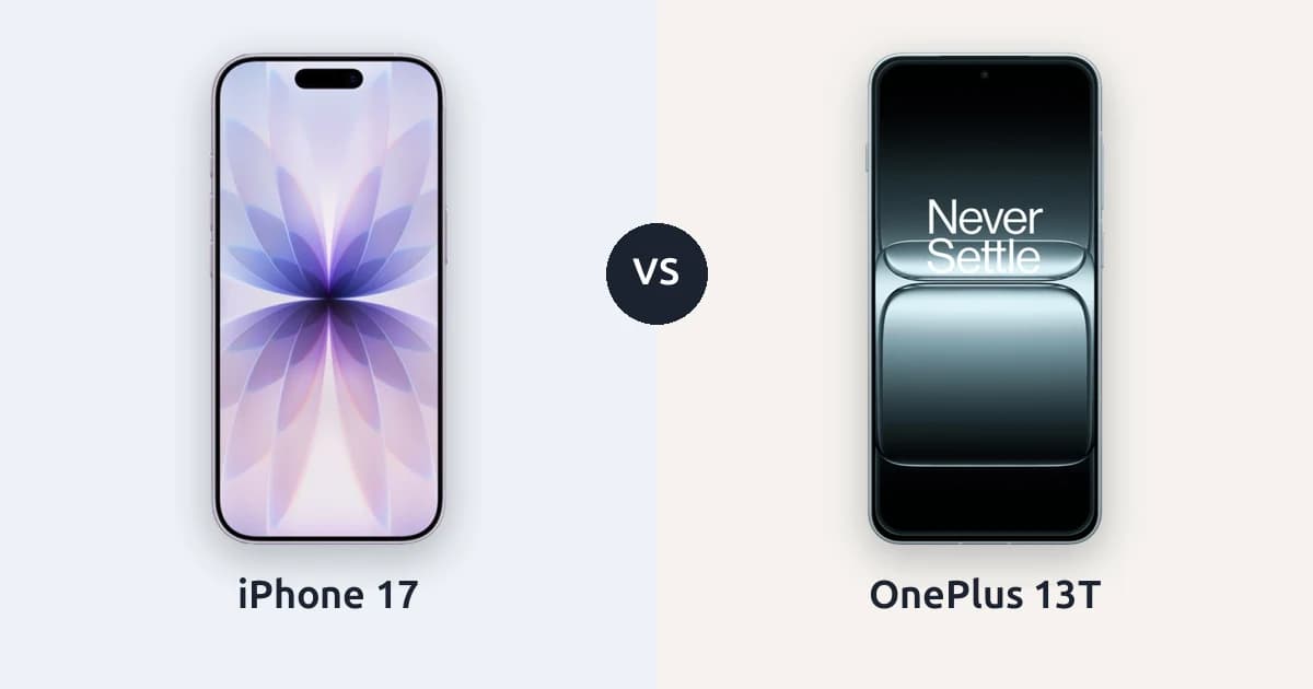 iPhone 17 ile OnePlus 13T: aynı boyda iki telefon, iki farklı tercih