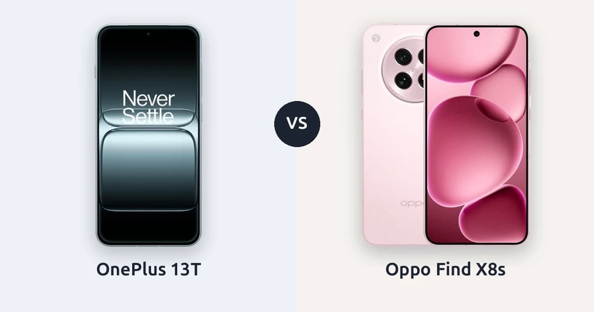 OnePlus 13T ile Oppo Find X8s: Nisan 2025'in iki küçük kardeşi