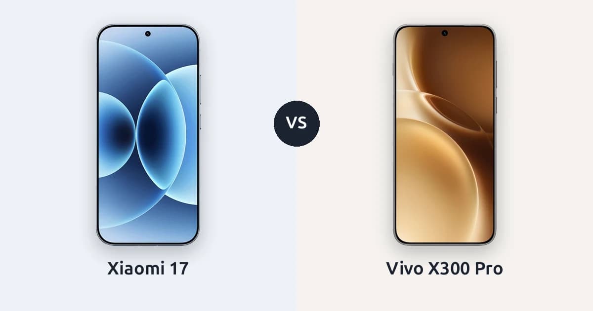 Xiaomi 17 ile Vivo X300 Pro: pil şampiyonu ile kamera ustası